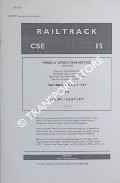 Book cover of Weekly Operating Notice containing Temporary Speed Restrictions, Temporary Engineering Works, Signalling & Permanent Way Alterations, General Instructions and Notices, 5 to 11 July 1997 by Railtrack